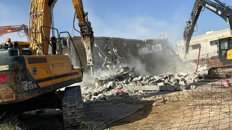 הריסת המבנים בבקעת הירדן