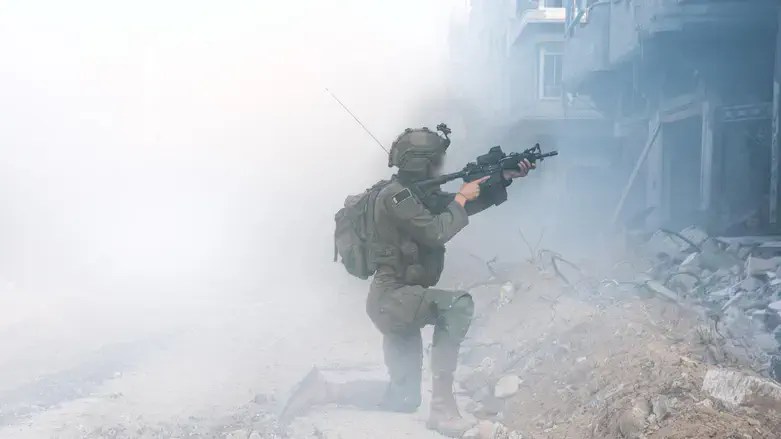 Солдат ЦАХАЛа в секторе Газы