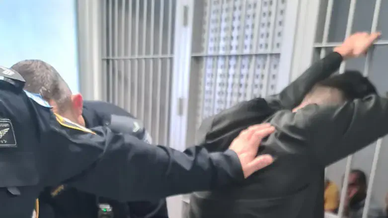 Arresting one of the infiltrators