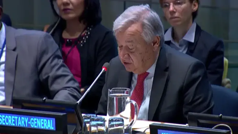 UN Secretary General Antonio Guterres