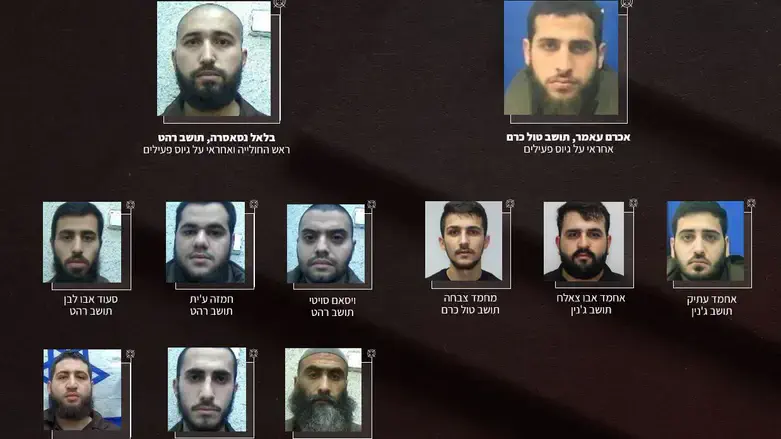 The terrorists who were arrested