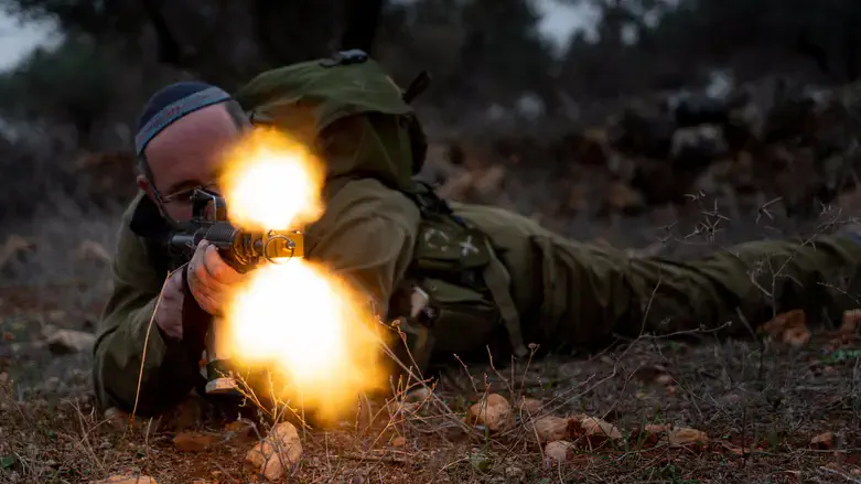 אימון קציני הגמ"ר שומרון