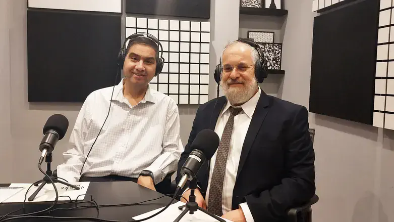 הרב חגי ולוסקי ודודו סעדה