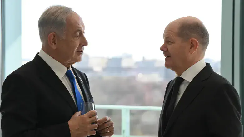 אולף שולץ ובנימין נתניהו