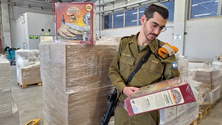 ההיערכות לקראת הפסח בצבא