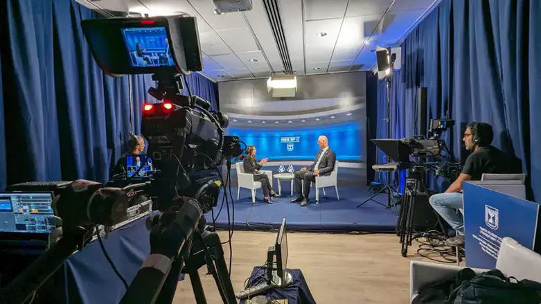 האולפן של מערך ההסברה