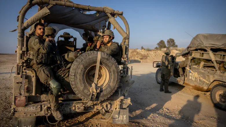כוחות צה"ל על גבול הרצועה