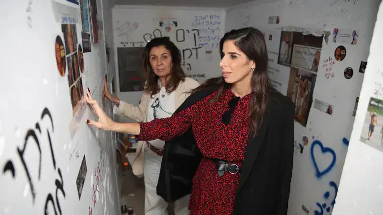 חן זנדר בסיור בעוטף עזה