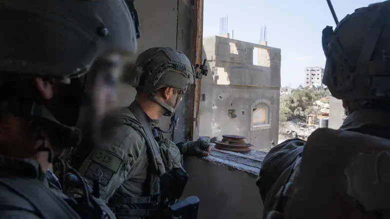 Nahal soldiers in Gaza