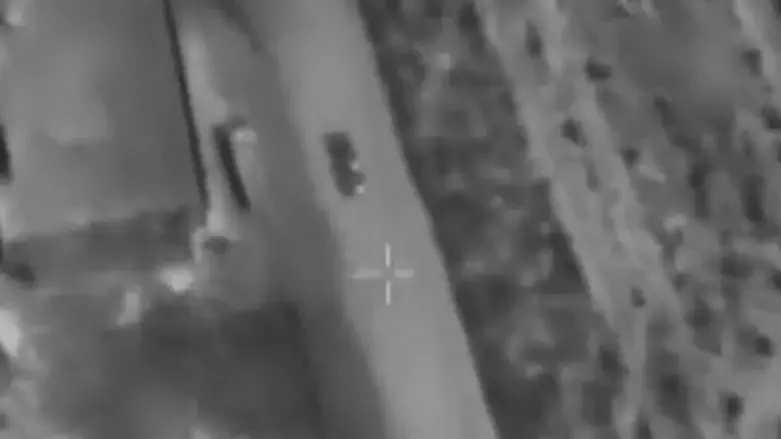 Автомобиль террориста в прицеле 