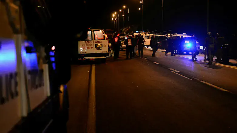 Scene of a shooting (illustrative)