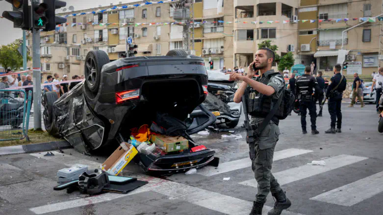 התאונה שבה היה מעורב בן גביר