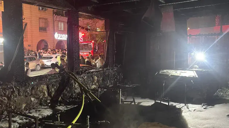 The fire in Beitar Illit