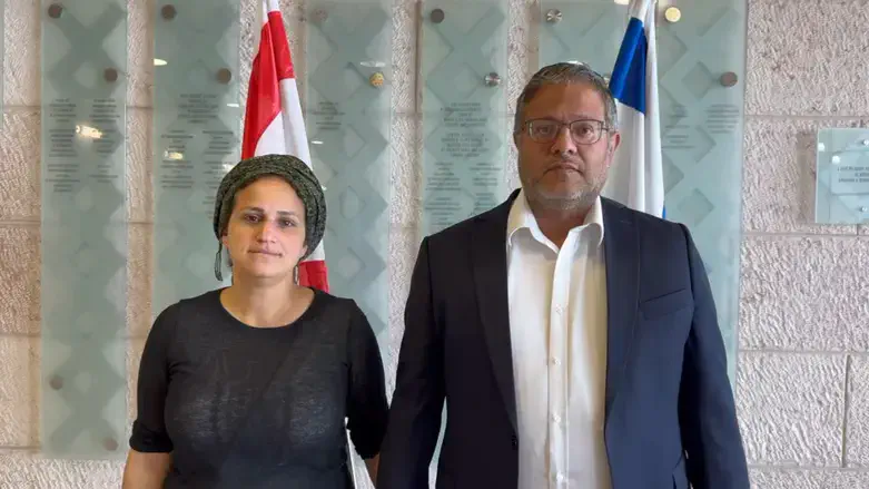 Итамар Бен-Гвир с супругой