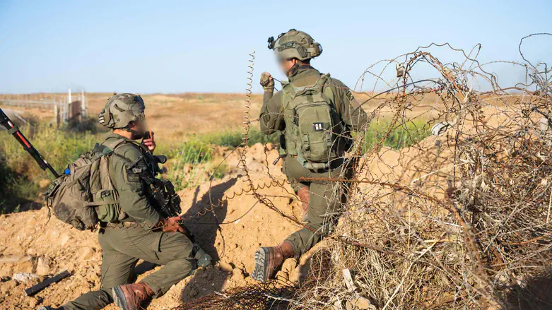 Солдаты ЦАХАЛ в секторе Газы. Иллюстрация