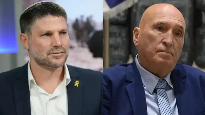 אלי בן שם והשר בצלאל סמוטריץ'