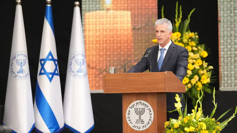 David Barnea at the ceremony
