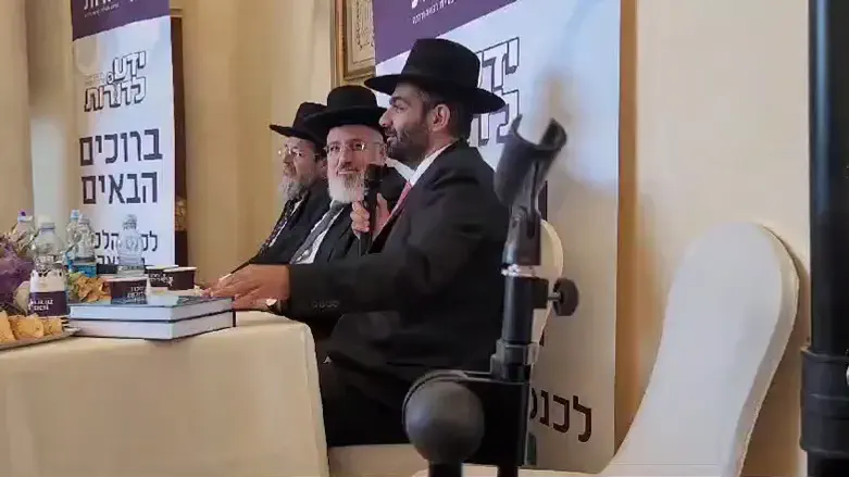 השר מלכיאלי בפאנל רבני ערים