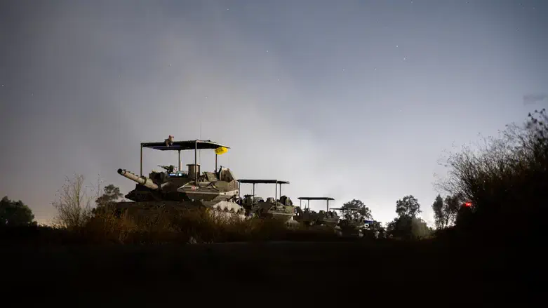 IDF soldiers in Rafah