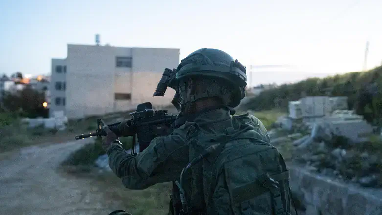 Боец дивизии Иудеи и Самарии