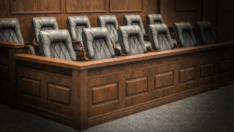 Jury bench
