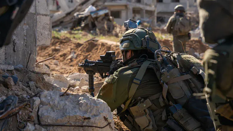 Солдаты ЦАХАЛ в секторе Газы. Иллюстрация