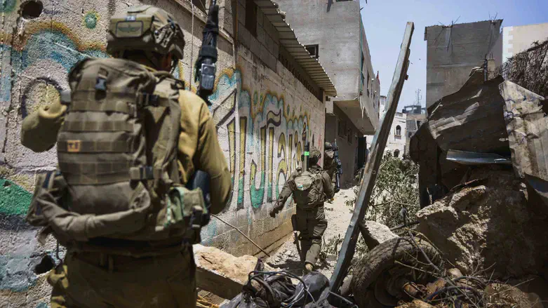 לוחמי צה"ל בעזה