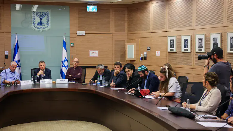 דיון בוועדת החוץ והביטחון