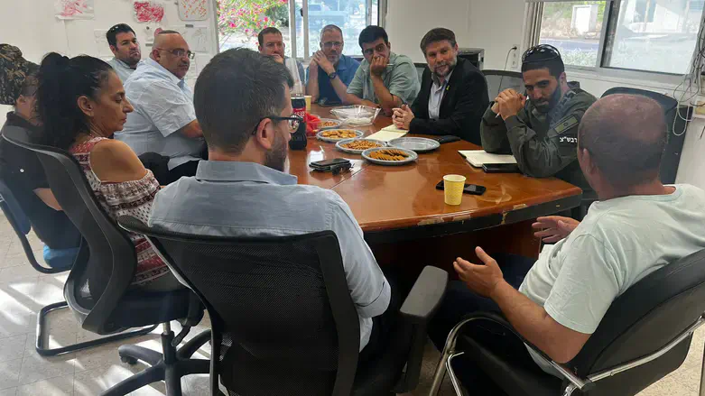 השר סמוטריץ' בדרום