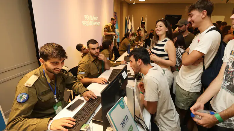 Young Olim meeting with Meitav