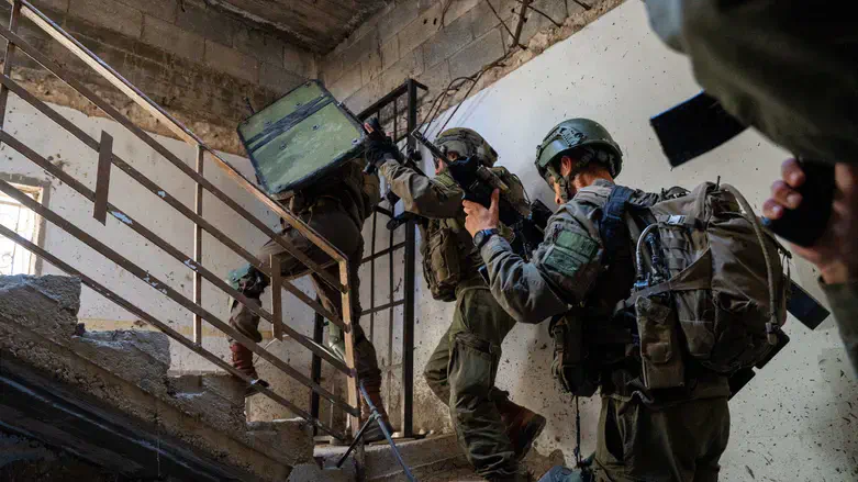 IDF forces in Jenin
