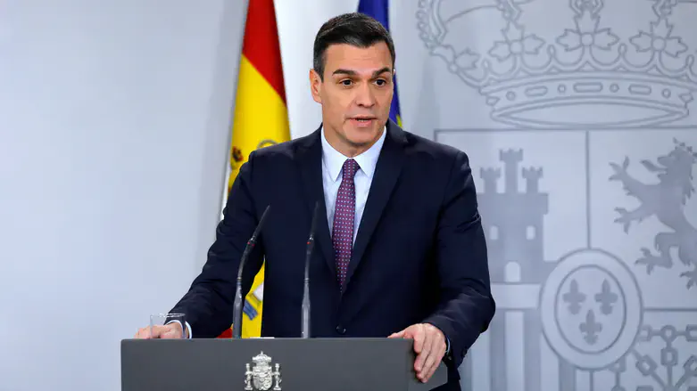 Spain's Prime Minister Pedro Sanchez