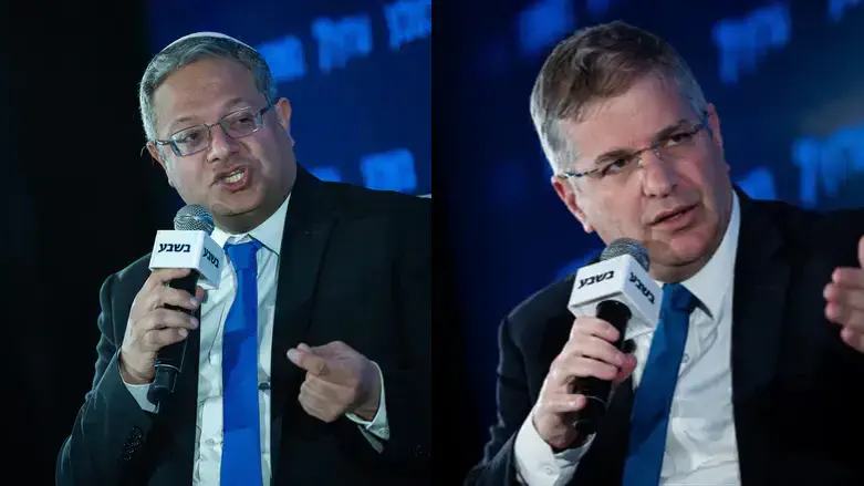 השרים יואב קיש ובן גביר