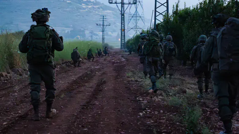 לוחמי גולני בתרגיל בצפון. ארכיון