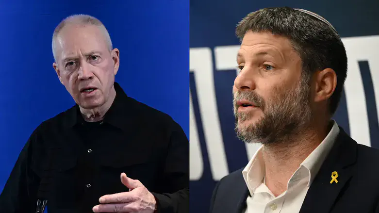 Бецалель Смотрич и Йоав Галант