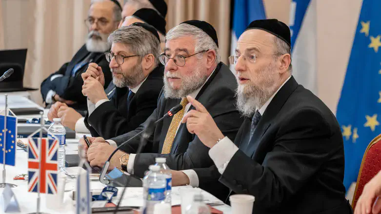 כינוס ועידת רבני אירופה