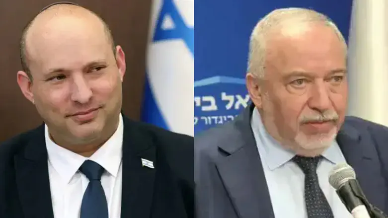 Naftali Bennett and Avigdor Liberman