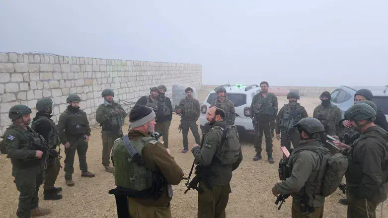 defense forces in Judea & Samaria