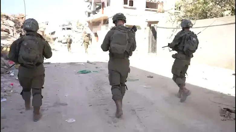 תיעוד מפעילות הכוחות ברצועת עזה