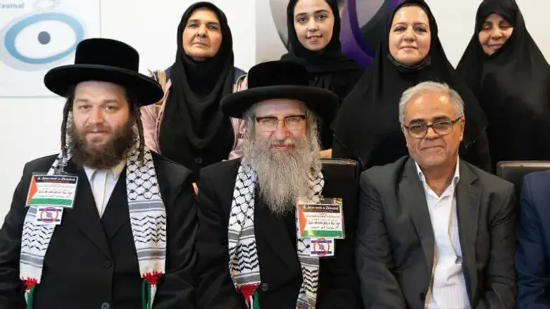 נציגי נטורי קרתא עם האיראנים