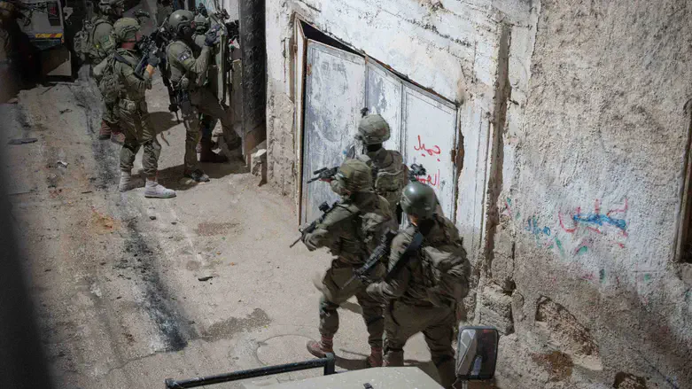 Силы ЦАХАЛа во время операции