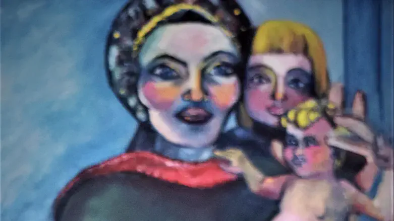Mother of Zion (oil on canvas)