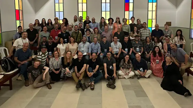 חברי קבוצת 'שובי נפשי' בבית הציונות הדתית