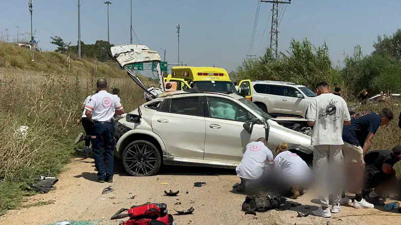 זירת התאונה