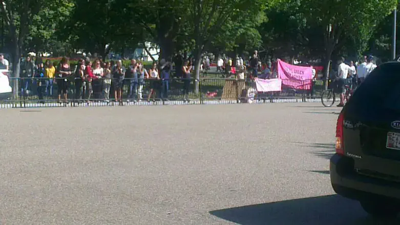 Anti-Israel protestors