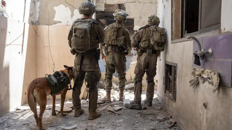 IDF soldiers in Rafah