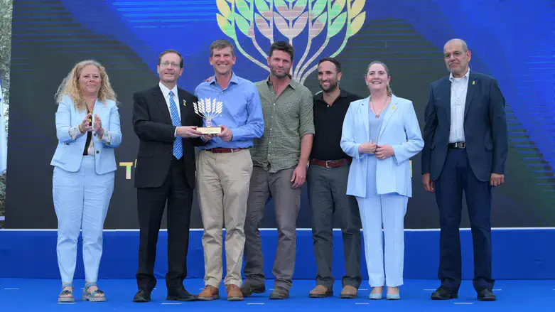 טקס הענקת אות ההתנדבות בבית הנשיא