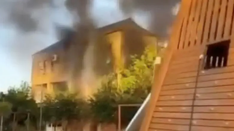זירת הפיגוע בדרבנט