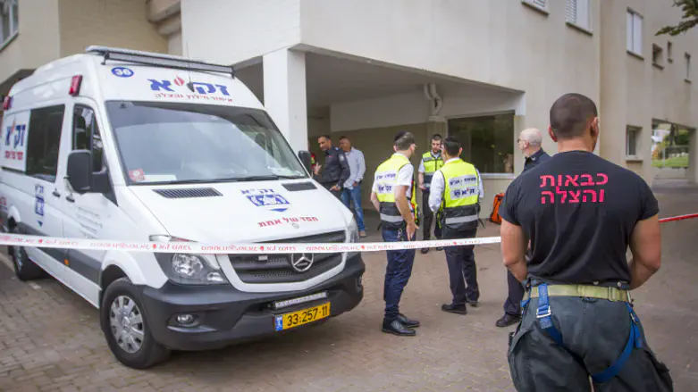 Еmergency medical teams at scene