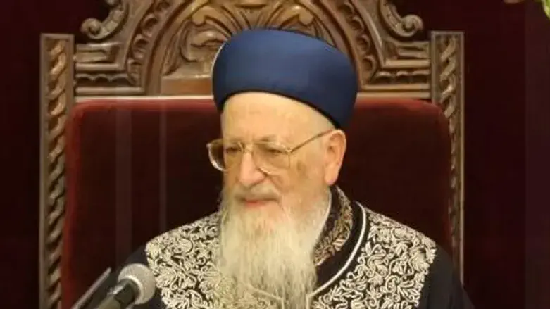 הרב מרדכי אליהו זצ"ל